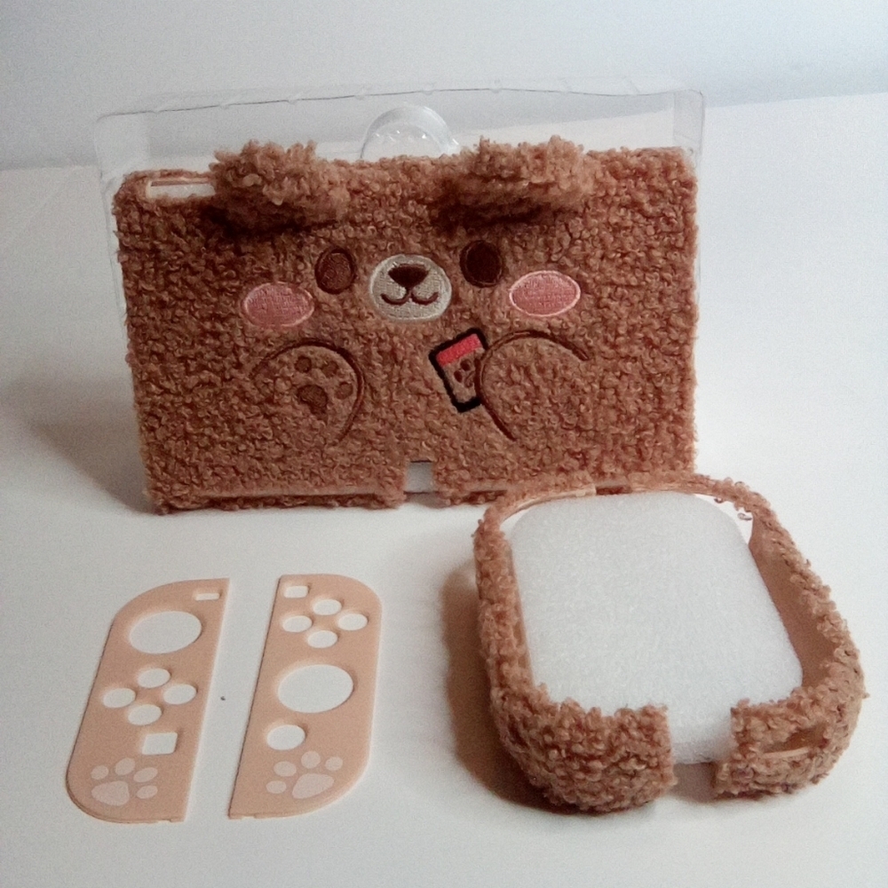 Geekshare Cute Plush Protective Case Cover Compatible With Switch-Shock - Picture 9 of 10
